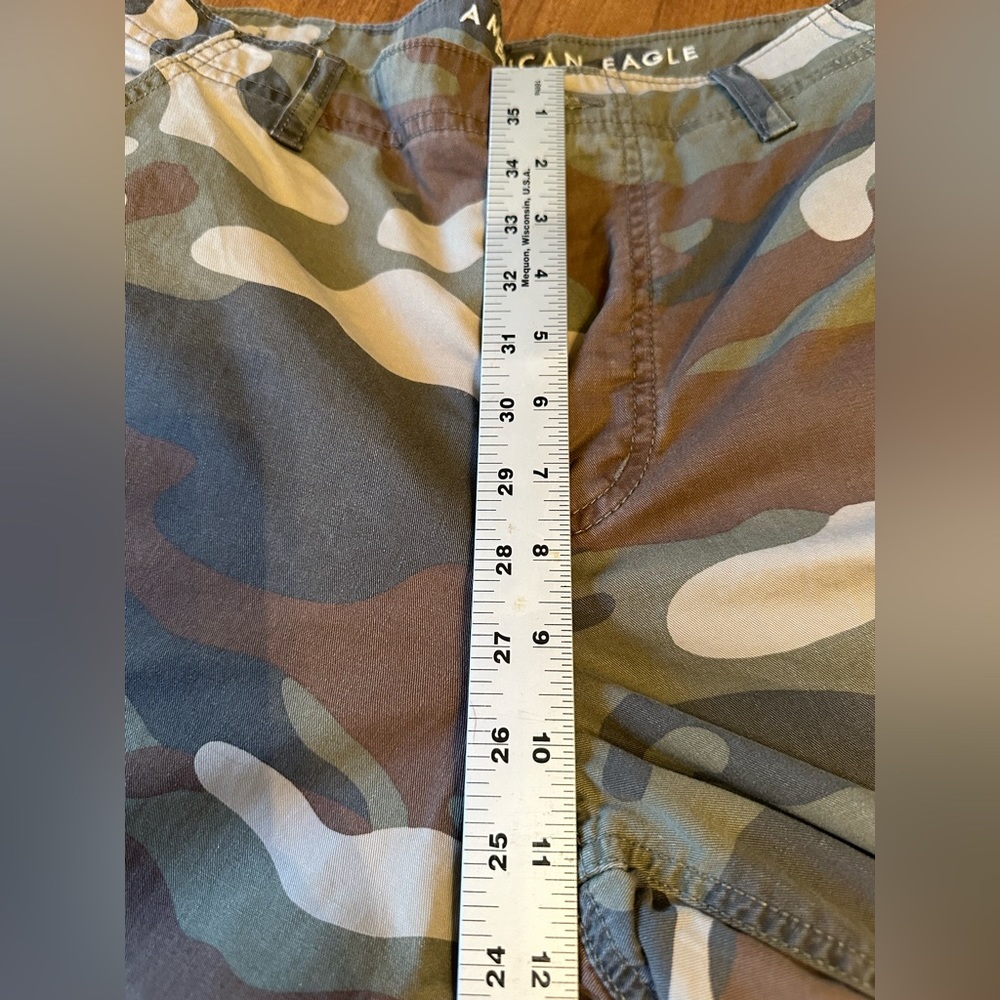 American Eagle Button Fly Cano Pants Size 10 Shor… - image 5
